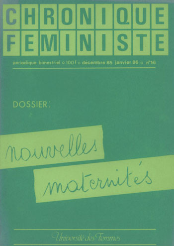 Nouvelles maternités
