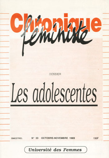 Les adolescentes